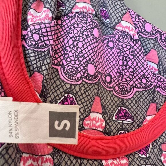 Maaji Long Dress in Shiver Me Timbers Womens Reversible‎ Swim Dress Size Small - Picture 9 of 12